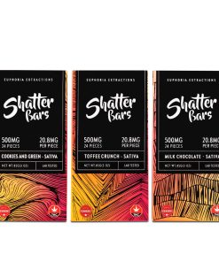 Buy Euphoria Extractions Sativa Shatter Bars