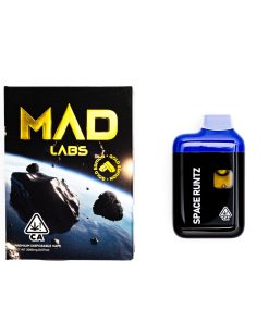 MAD LABS – DISPOSABLE RECHARGEABLE VAPE CARTS – 2GM (2000MG)