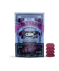 Live Rosin Thorny Berry Gummies