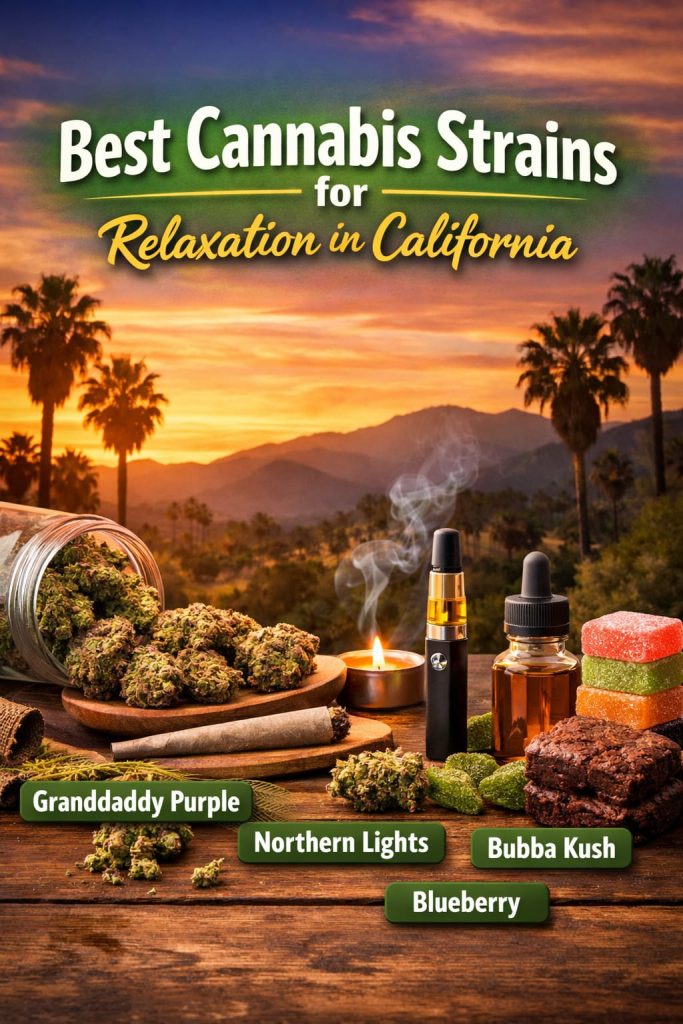 Best Cannabis Strains for Relaxation in California