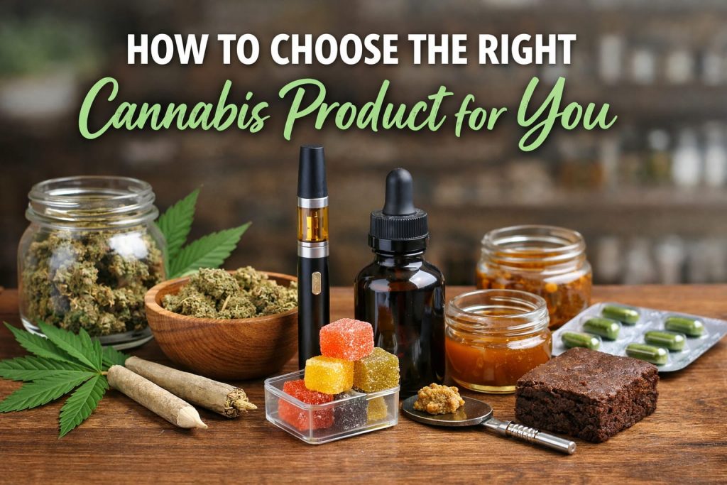 How to Choose the Right Cannabis Product for You