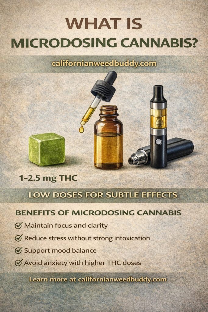 What Is Microdosing Cannabis?