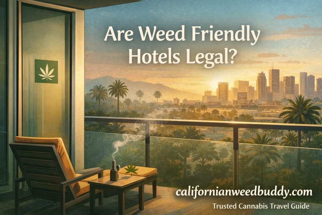 Are Weed Friendly Hotels Legal?