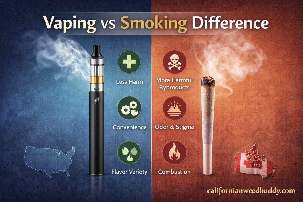 Vaping vs Smoking Difference