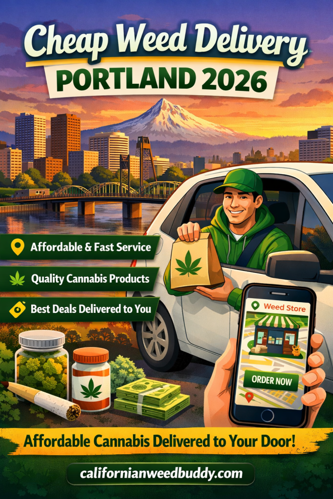 Cheap Weed Delivery Portland 2026