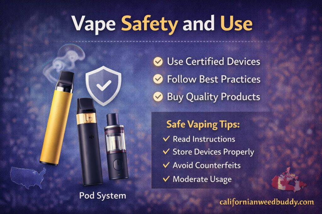 Vape Safety and Use